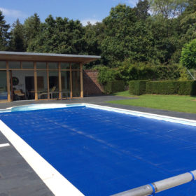 Pool and pool house